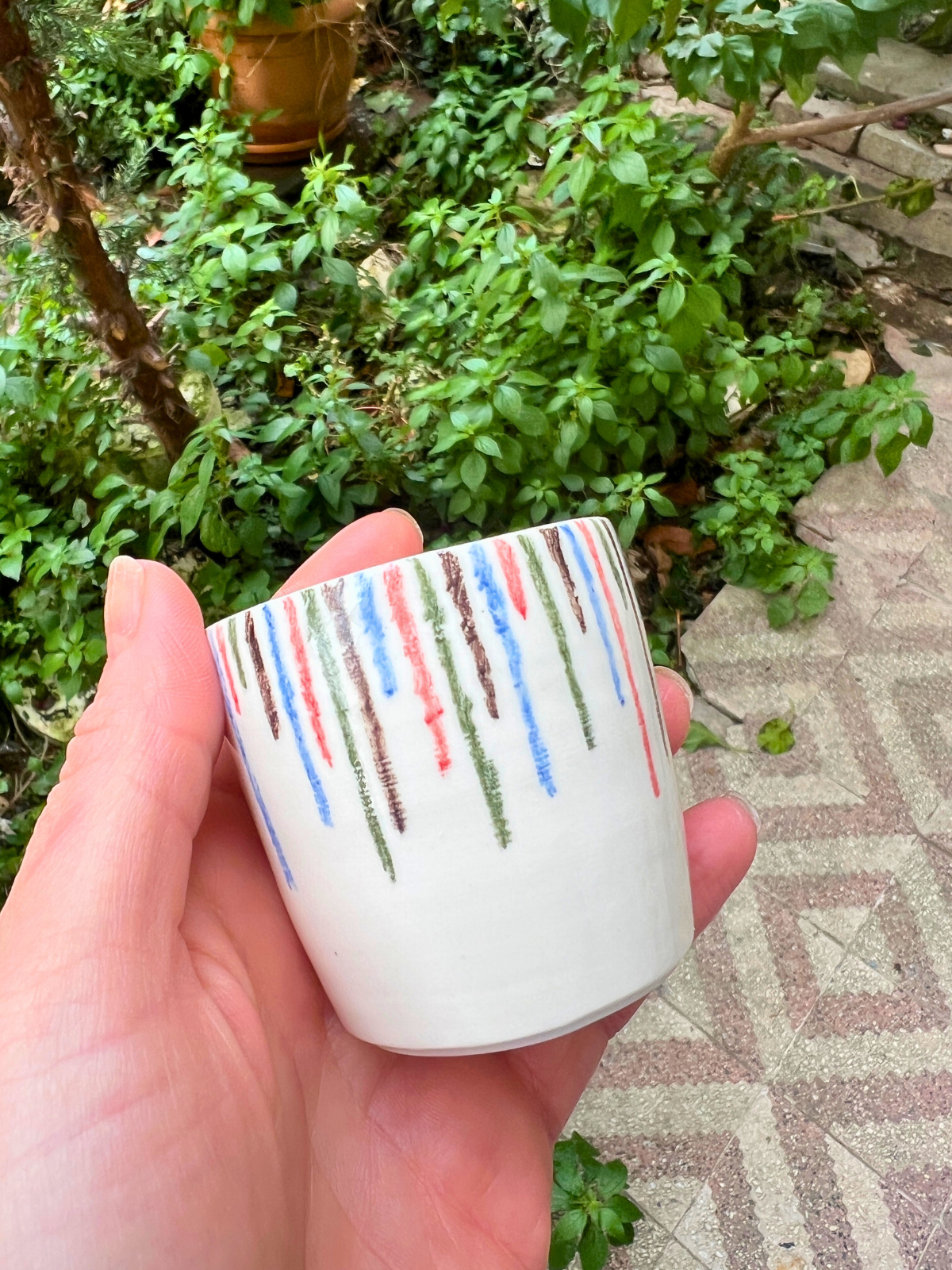 Stripes Espresso Cup