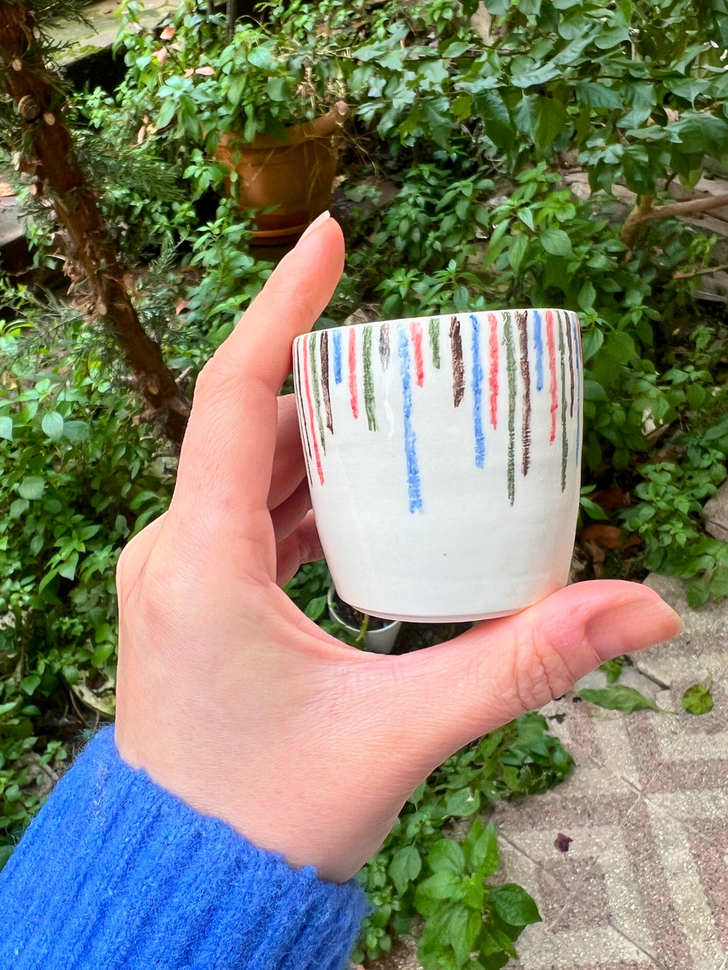 Stripes Espresso Cup